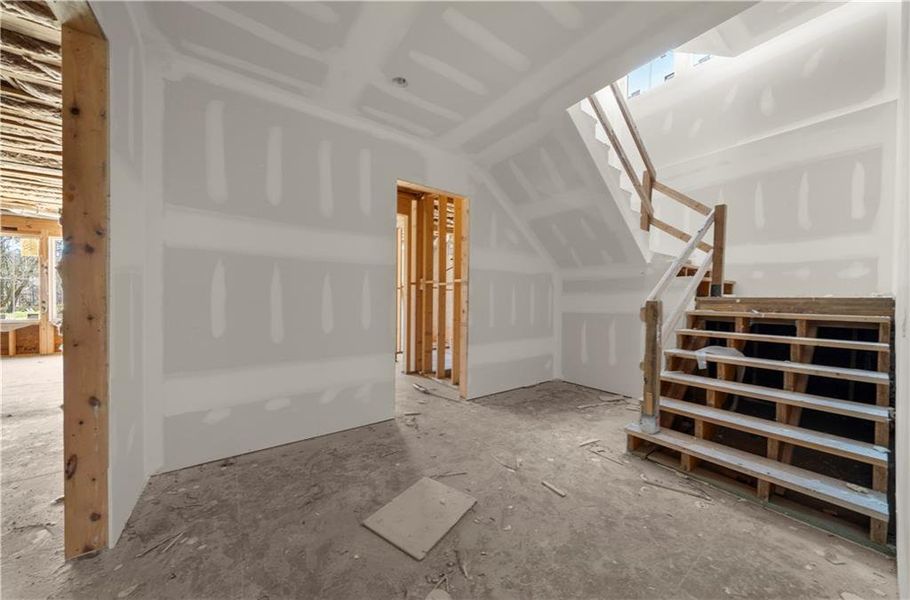 In-progress construction of a new home in , Canton, GA (Image 18).