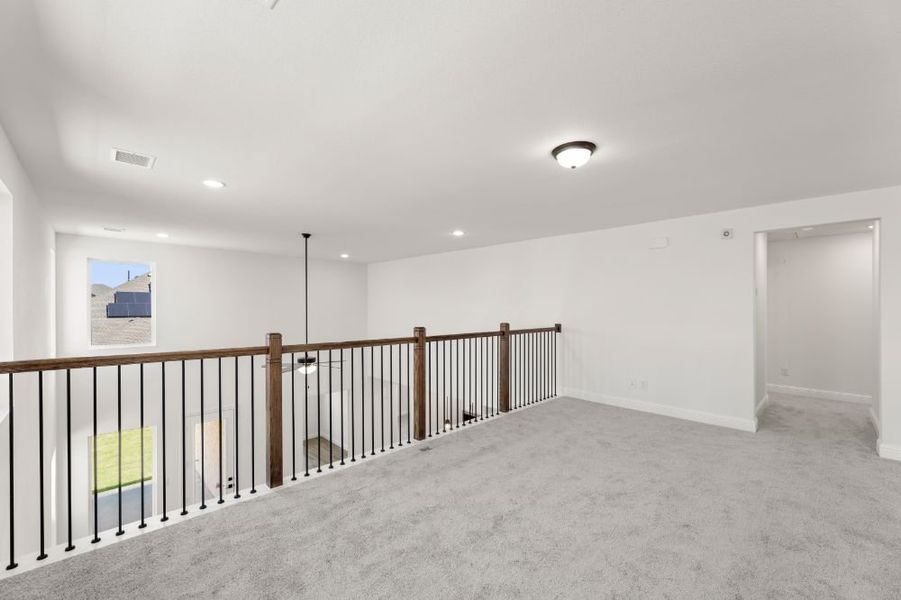 Representative unfurnished interior of a home built from the San Marcos by UnionMain Homes in Elevon, Lavon (Image 32). Representative unfurnished interior of a home built from the San Marcos by UnionMain Homes in Elevon, Lavon (Image 32).