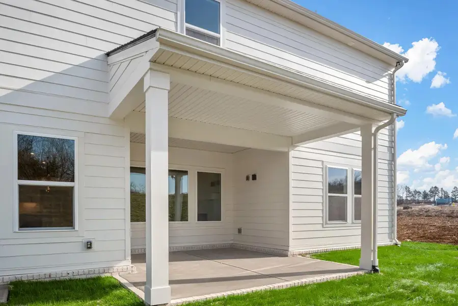 The Ashland C Outdoor Living Area