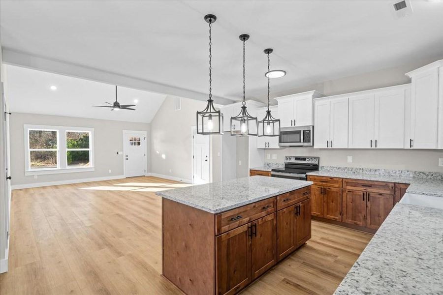 Furnished interior view inside a new home in , Dalton (Image 7).