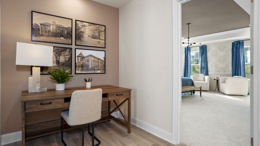 Representative furnished interior of a home built from the Jordan by DRB Homes in Blake Pond, Lillington (Image 14). Representative furnished interior of a home built from the Jordan by DRB Homes in Blake Pond, Lillington (Image 14).