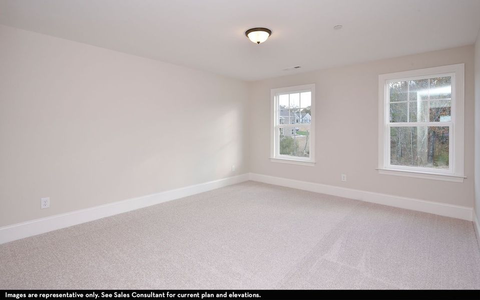 Spacious, unfurnished interior of a new home in Belvoir, Fairview (Image 24).