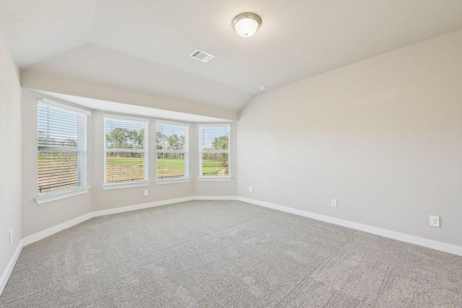 Spacious, unfurnished interior of a new home in Landing Meadows - Traditional Series, New Caney (Image 22).