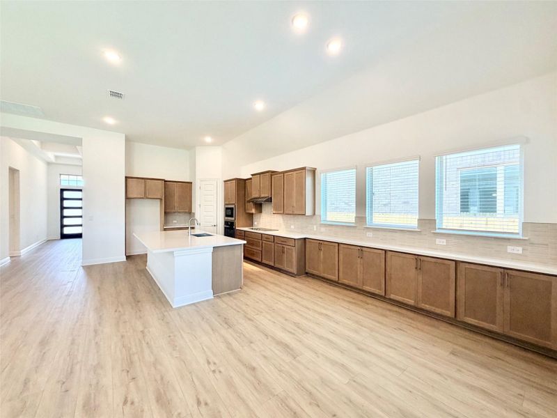 Furnished interior view inside a new home in Retreat at San Gabriel, Georgetown (Image 9).