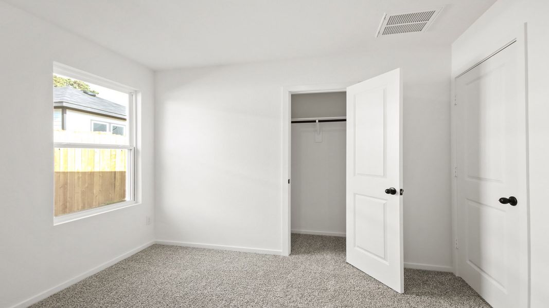 Representative unfurnished interior of a home built from the Amber by D.R. Horton in Lake Conroe Cove, Willis (Image 21). Representative unfurnished interior of a home built from the Amber by D.R. Horton in Lake Conroe Cove, Willis (Image 21).