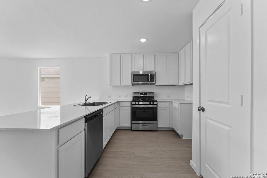 Furnished interior view inside a new home in Voss Farms: Watermill Collection, New Braunfels (Image 7).