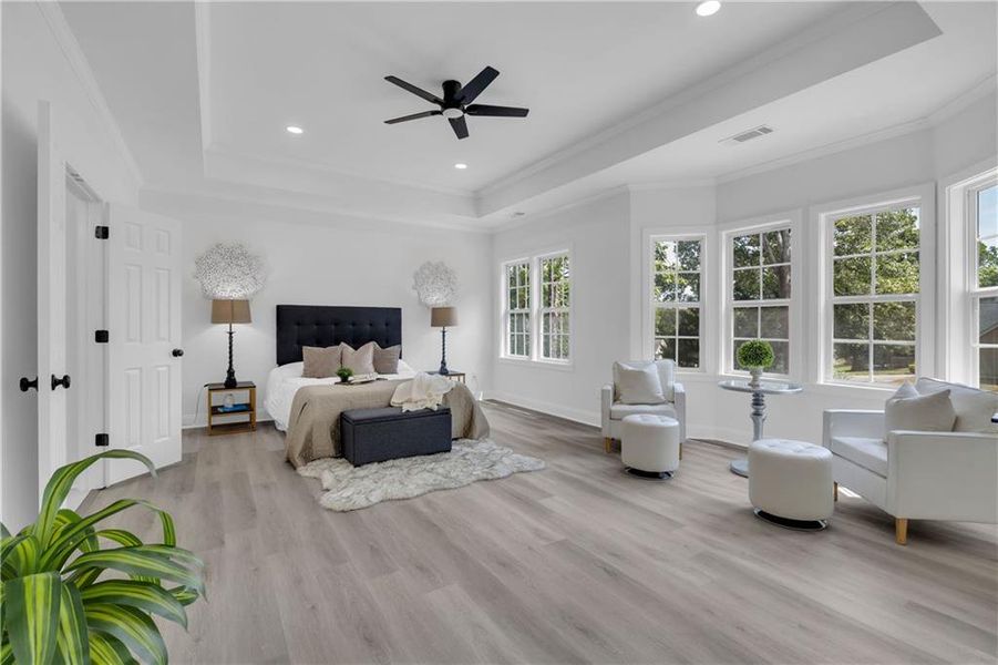 Furnished interior view inside a new home in , Douglasville (Image 16).