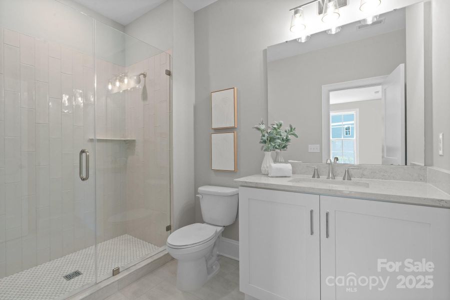 Furnished interior view inside a new home in , Charlotte (Image 5).