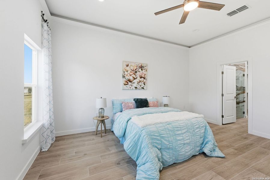 Furnished interior view inside a new home in , Selma (Image 17).