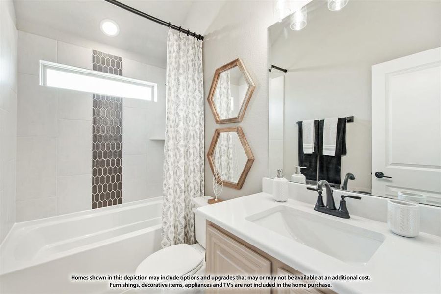 Furnished interior view inside a new home in Hampton Park, Glenn Heights (Image 27).