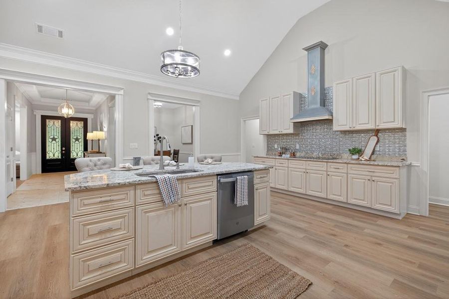 Furnished interior view inside a new home in , Oxford (Image 9).