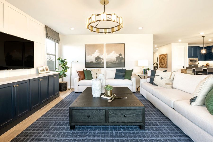 Representative furnished interior of a home built from the Estrella Plan 3514 by Tri Pointe Homes in Terraza, San Tan Valley (Image 6). Representative furnished interior of a home built from the Estrella Plan 3514 by Tri Pointe Homes in Terraza, San Tan Valley (Image 6).