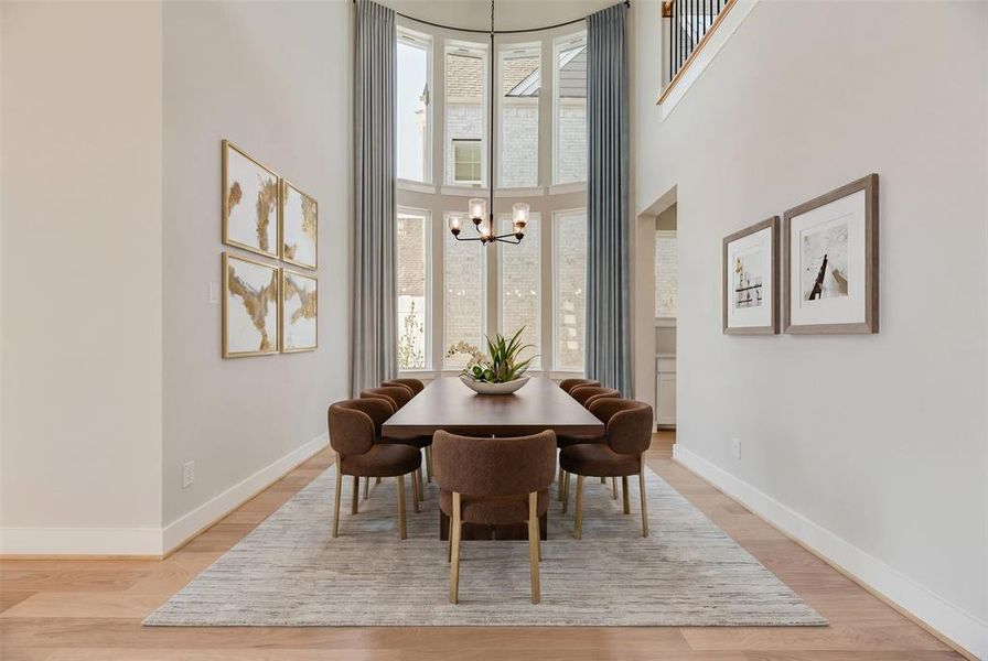 Furnished interior view inside a new home in Grand Estates of Anna, Anna (Image 18).