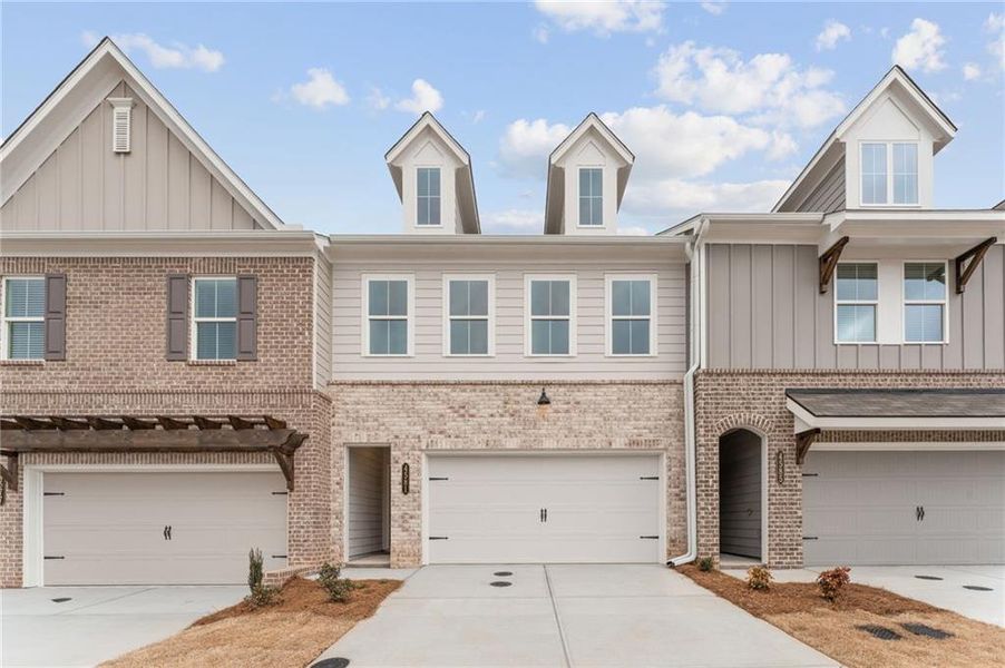 In-progress construction of a new home in Cherokee Township, Acworth, GA (Image 26).