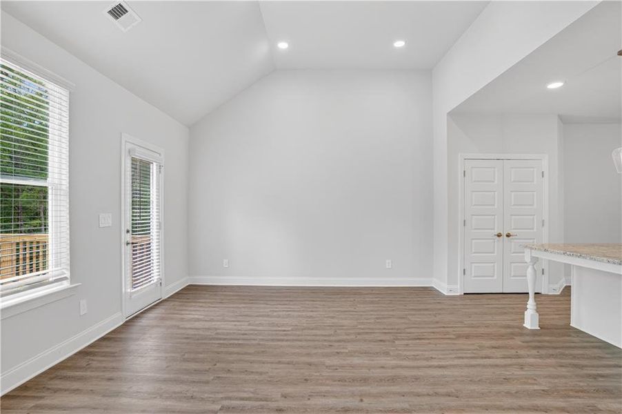 Spacious, unfurnished interior of a new home in Killian Manor at The Adares, Adairsville (Image 15). Spacious, unfurnished interior of a new home in Killian Manor at The Adares, Adairsville (Image 15).