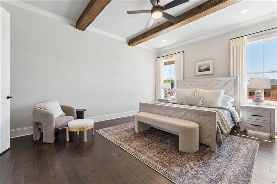 Furnished interior view inside a new home in Trove, Watkinsville (Image 7).