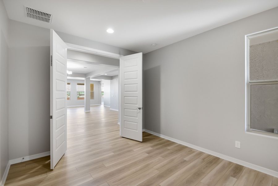 Representative unfurnished interior of a home built from the Yellowstone by Taylor Morrison in Artisan at Asante Passage Collection, Surprise (Image 32). Representative unfurnished interior of a home built from the Yellowstone by Taylor Morrison in Artisan at Asante Passage Collection, Surprise (Image 32).