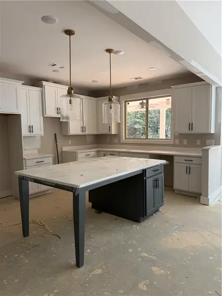 In-progress construction of a new home in , Dallas, GA (Image 21).