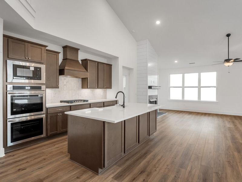 Furnished interior view inside a new home in Benders Cove, Mount Juliet (Image 9). Furnished interior view inside a new home in Benders Cove, Mount Juliet (Image 9).