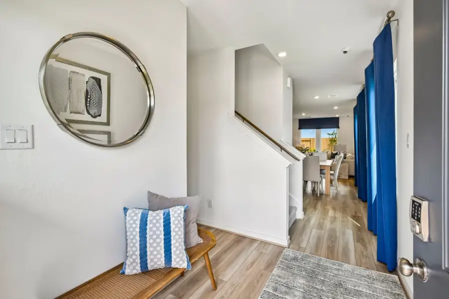 Furnished interior view inside a new home in Mason Woods, Cypress (Image 7).