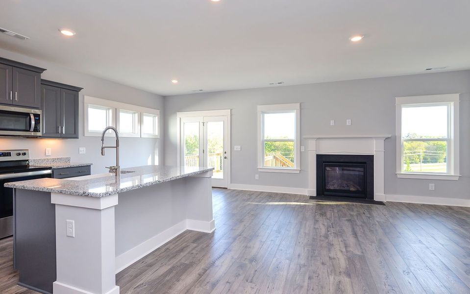 Furnished interior view inside a new home in McCain's Station, Gallatin (Image 8).
