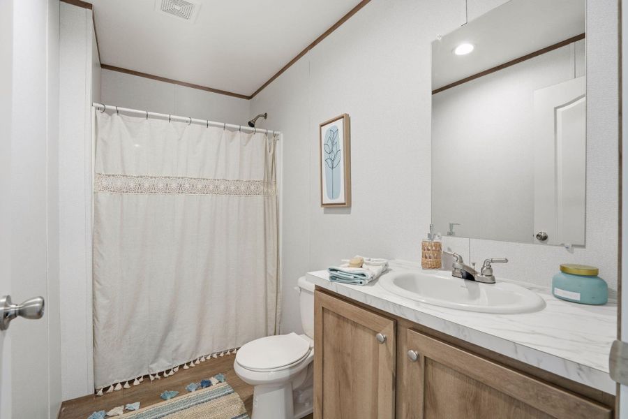 Furnished interior view inside a new home in , St. Stephen (Image 16).