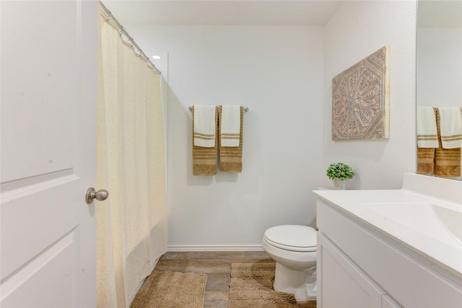 Furnished interior view inside a new home in , Fulshear (Image 12).