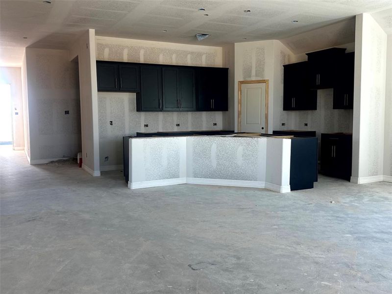 Actual progress of your home.