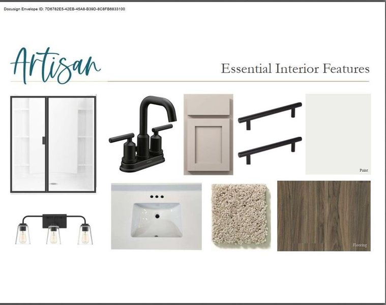 Sample of building materials used in homes in Laurelwood, Douglasville (Image 9).