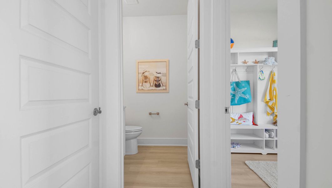 Furnished interior view inside a new home in Parkside, Santa Rosa Beach (Image 9).