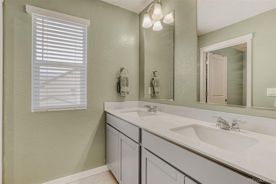 Furnished interior view inside a new home in Spring Valley Ranch, Elizabeth (Image 22). Furnished interior view inside a new home in Spring Valley Ranch, Elizabeth (Image 22).