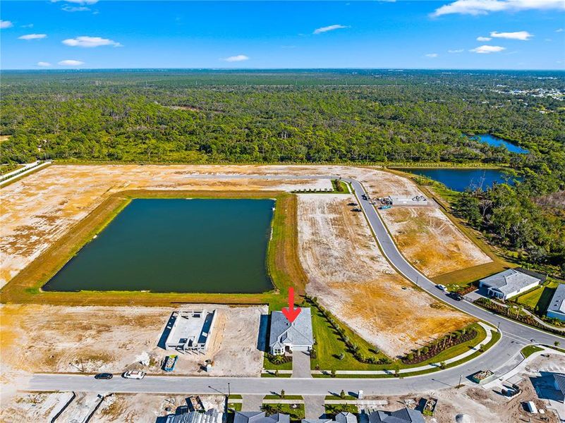 Site preparation for new homesites in Shores at Stillwater, Englewood (Image 24).
