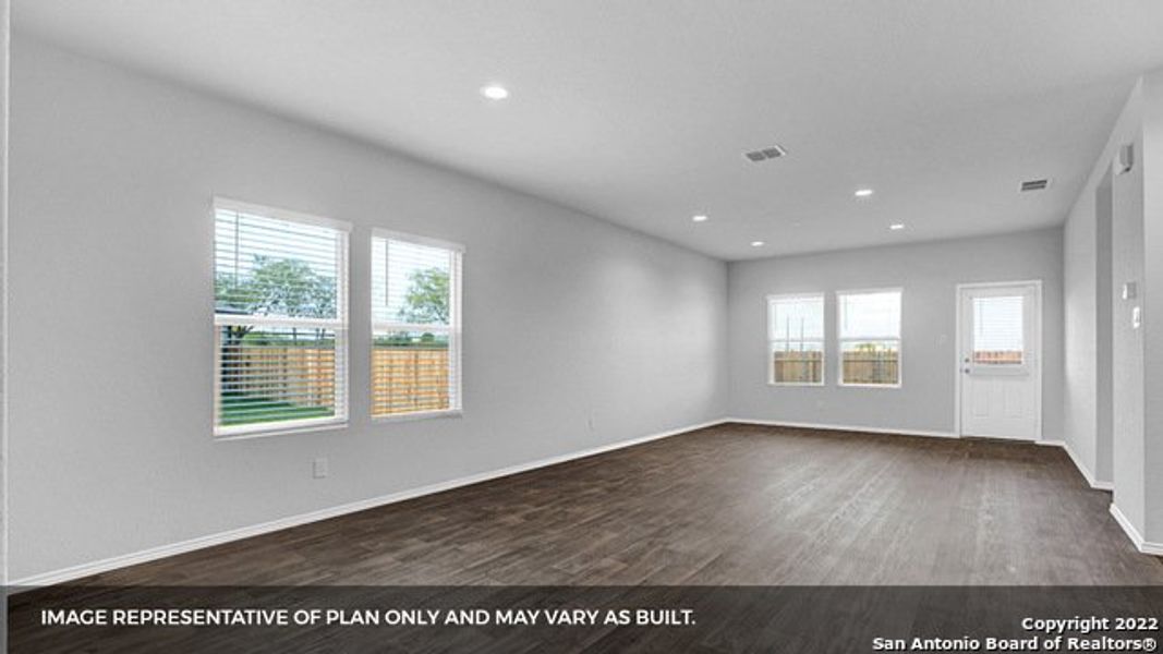 Spacious, unfurnished interior of a new home in Brookstone Creek, San Antonio (Image 16). Spacious, unfurnished interior of a new home in Brookstone Creek, San Antonio (Image 16).