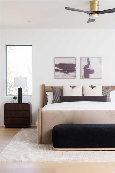 Furnished interior view inside a new home in , Atlanta (Image 38).