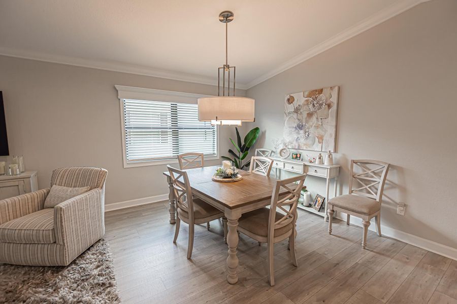 Furnished interior view inside a new home in , Port St. Lucie (Image 9).