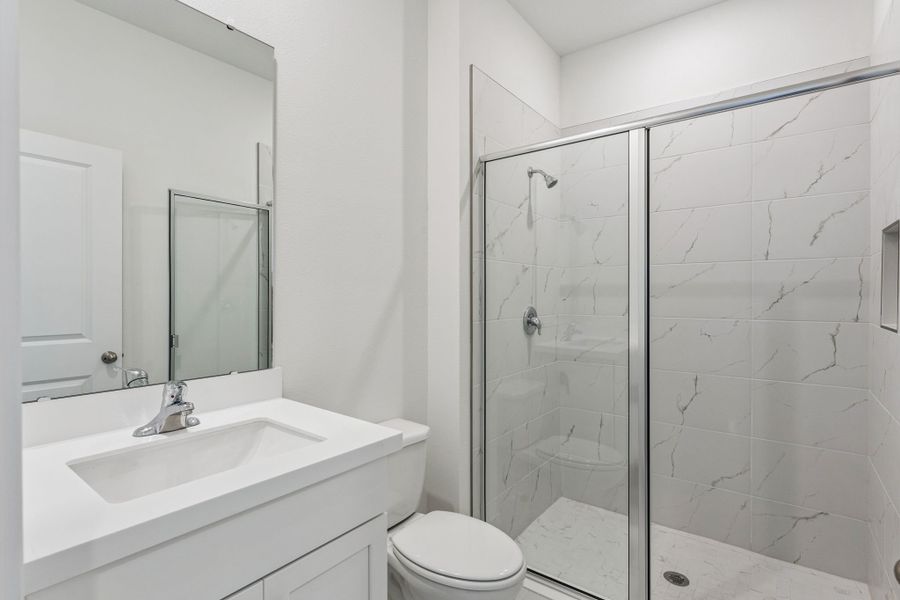 Furnished interior view inside a new home in Eden Crest, Apopka (Image 12).