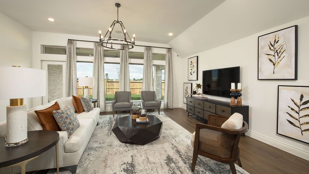 Furnished interior view inside a new home in Candela, Richmond (Image 114).