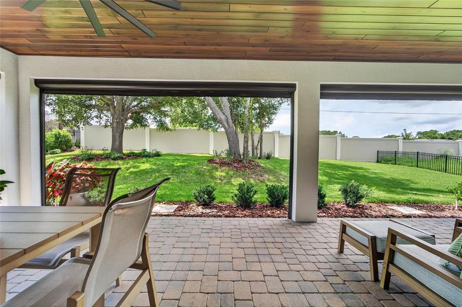 Exterior details and patio area of a home in , Lakeland (Image 36). Exterior details and patio area of a home in , Lakeland (Image 36).