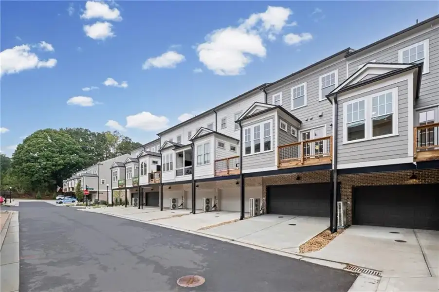 Front exterior of a new home in , Kennesaw, GA, highlighting curb appeal (Image 19). Front exterior of a new home in , Kennesaw, GA, highlighting curb appeal (Image 19).