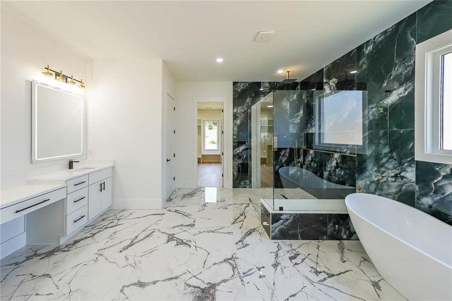 Furnished interior view inside a new home in , Dacula (Image 7).