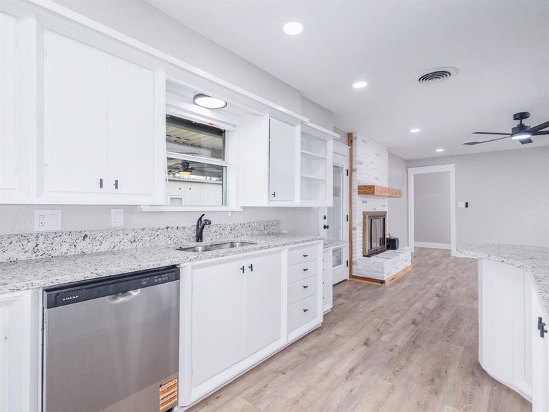 Furnished interior view inside a new home in , Brownwood (Image 8). Furnished interior view inside a new home in , Brownwood (Image 8).
