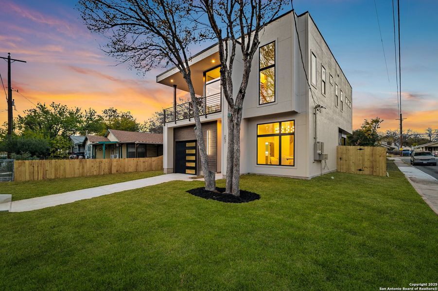 Exterior details and patio area of a home in , San Antonio (Image 28). Exterior details and patio area of a home in , San Antonio (Image 28).