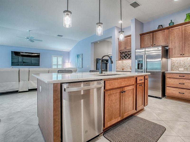 Furnished interior view inside a new home in , The Villages (Image 9). Furnished interior view inside a new home in , The Villages (Image 9).