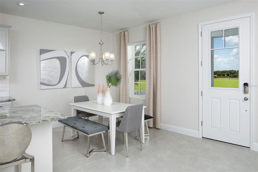 Furnished interior view inside a new home in Celebration, Celebration (Image 8).