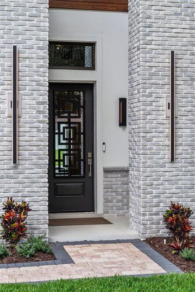 Exterior details and patio area of a home in , Orlando (Image 4). Exterior details and patio area of a home in , Orlando (Image 4).