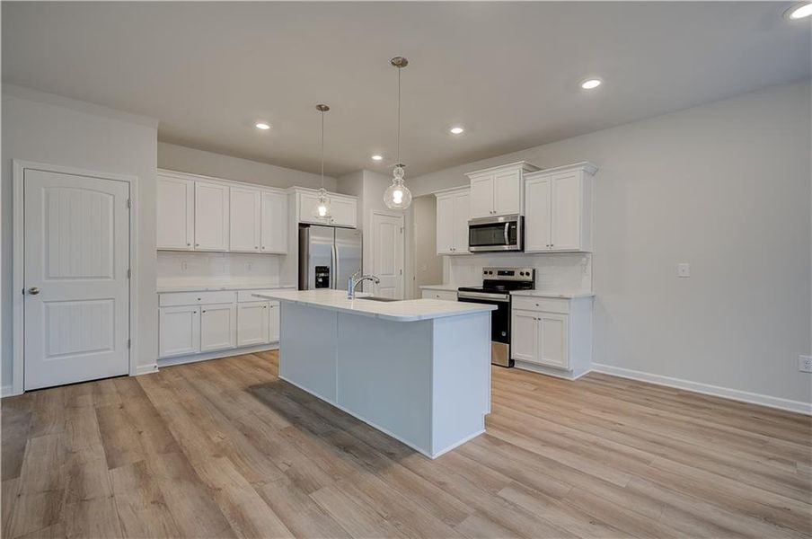 Furnished interior view inside a new home in Westminster, Covington (Image 5).