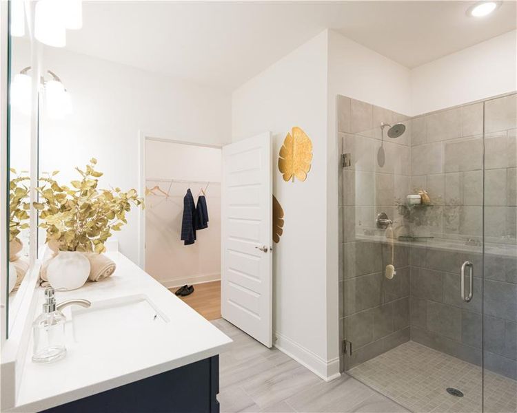 Furnished interior view inside a new home in Cooper's Walk, Loganville (Image 27).