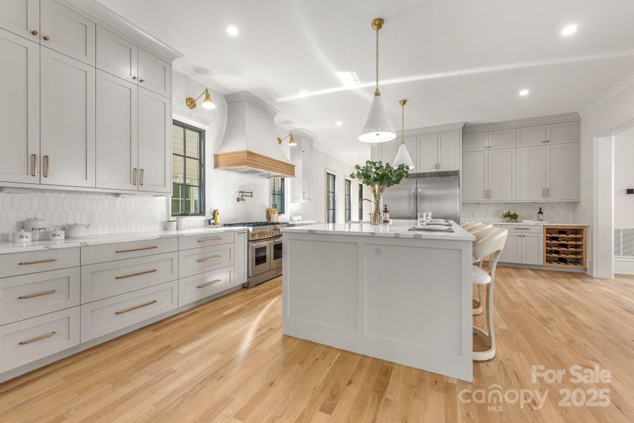 Furnished interior view inside a new home in , Charlotte (Image 13).