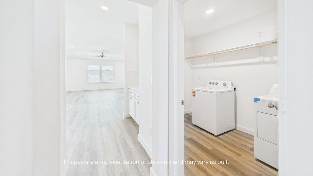 Representative unfurnished interior of a home built from the The Blanco by D.R. Horton in Westmont, Lubbock (Image 28). Representative unfurnished interior of a home built from the The Blanco by D.R. Horton in Westmont, Lubbock (Image 28).