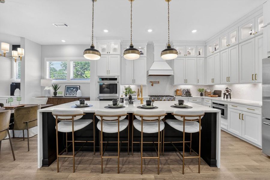 Representative furnished interior of a home built from the Santorini by Taylor Morrison in Towson Village, Peachtree City (Image 8).